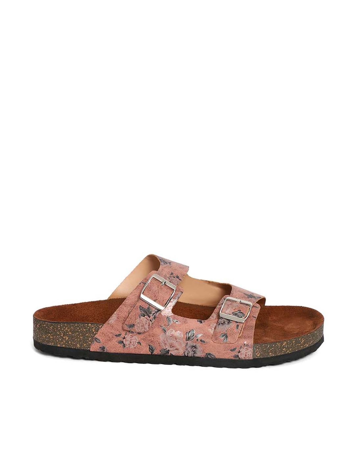 Mozafia Women's Peach Casual Sandals