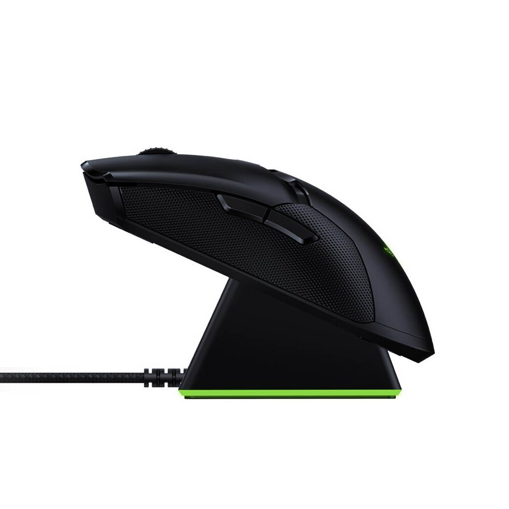 Razer Viper Ultimate Hyperspeed Lightest Wireless Gaming Mouse FOCUS+ Optical Sensor 20000DPI Chroma Lighting 8 Programmable Buttons 70 Hr Battery RGB Charging Dock