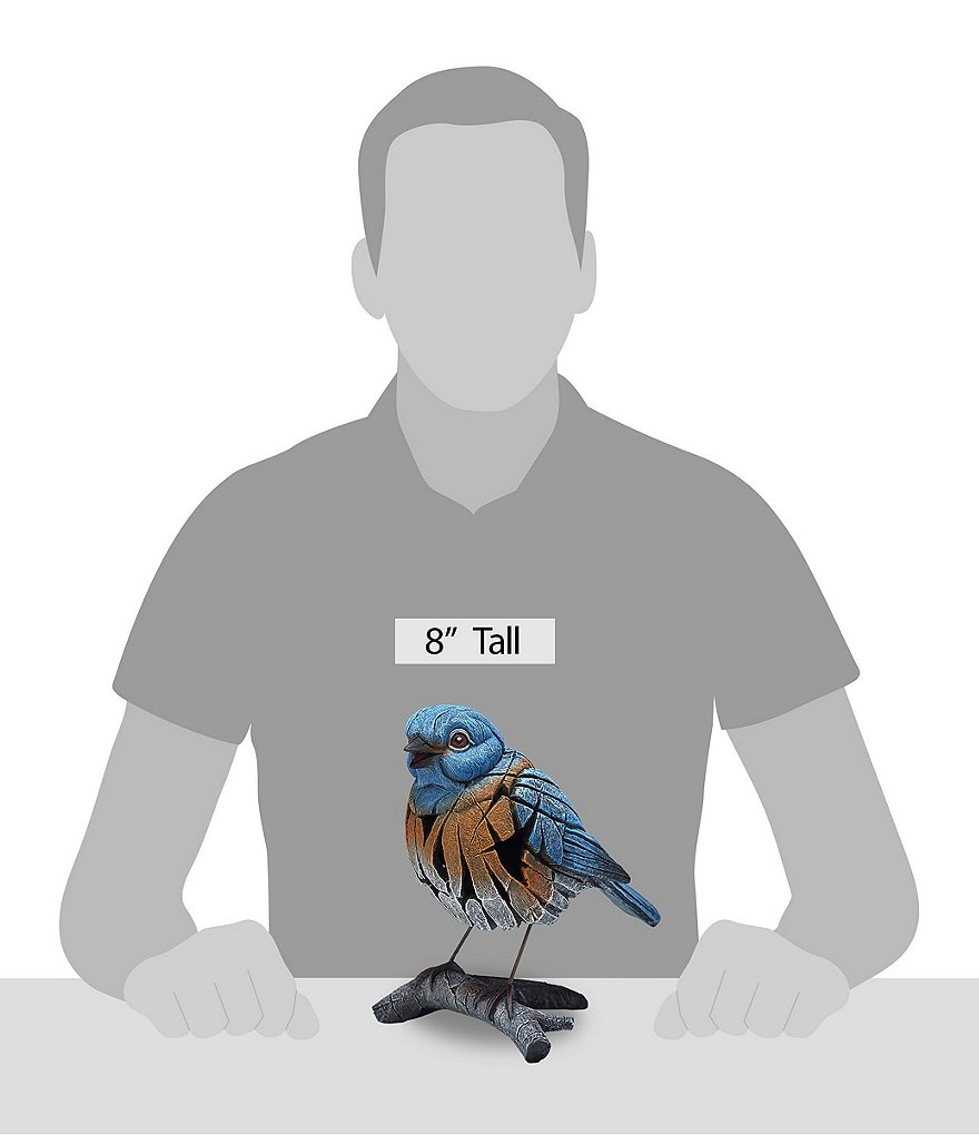 Edge Sculpture by Enesco Western Bluebird Figure