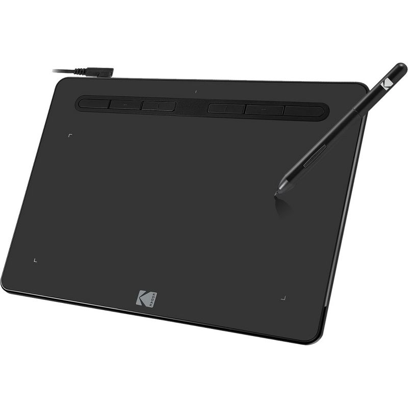 Kodak CyberTablet HD Graphic Tablet F8 - Graphics Tablet - 8" x 5" - 5080 lpi - 8192 Pressure Level - Pen - Mac, PC - Black