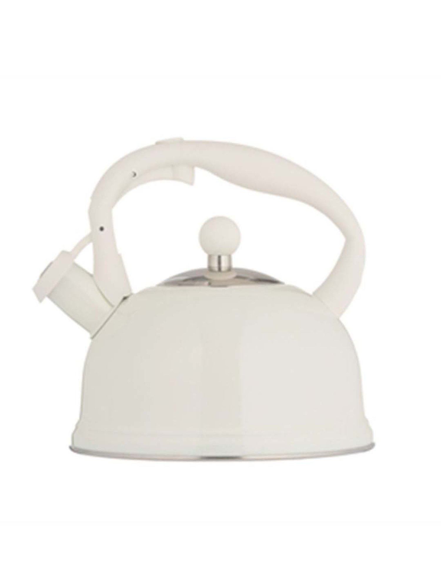 Typhoon Cream Stainless Steel Stove Top Kettle (1.8 L)