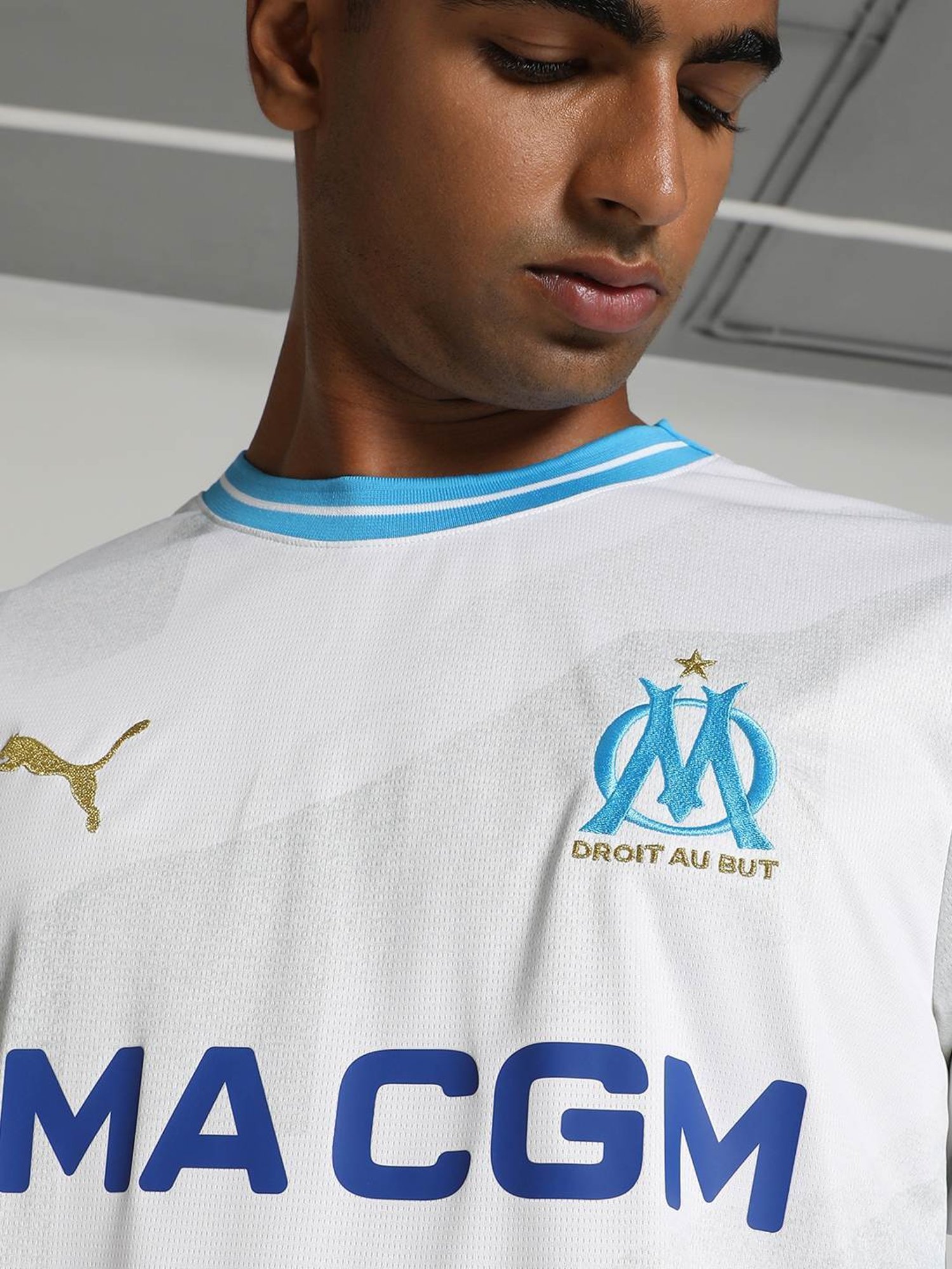 Puma White Regular Fit Printed Sports T-Shirt