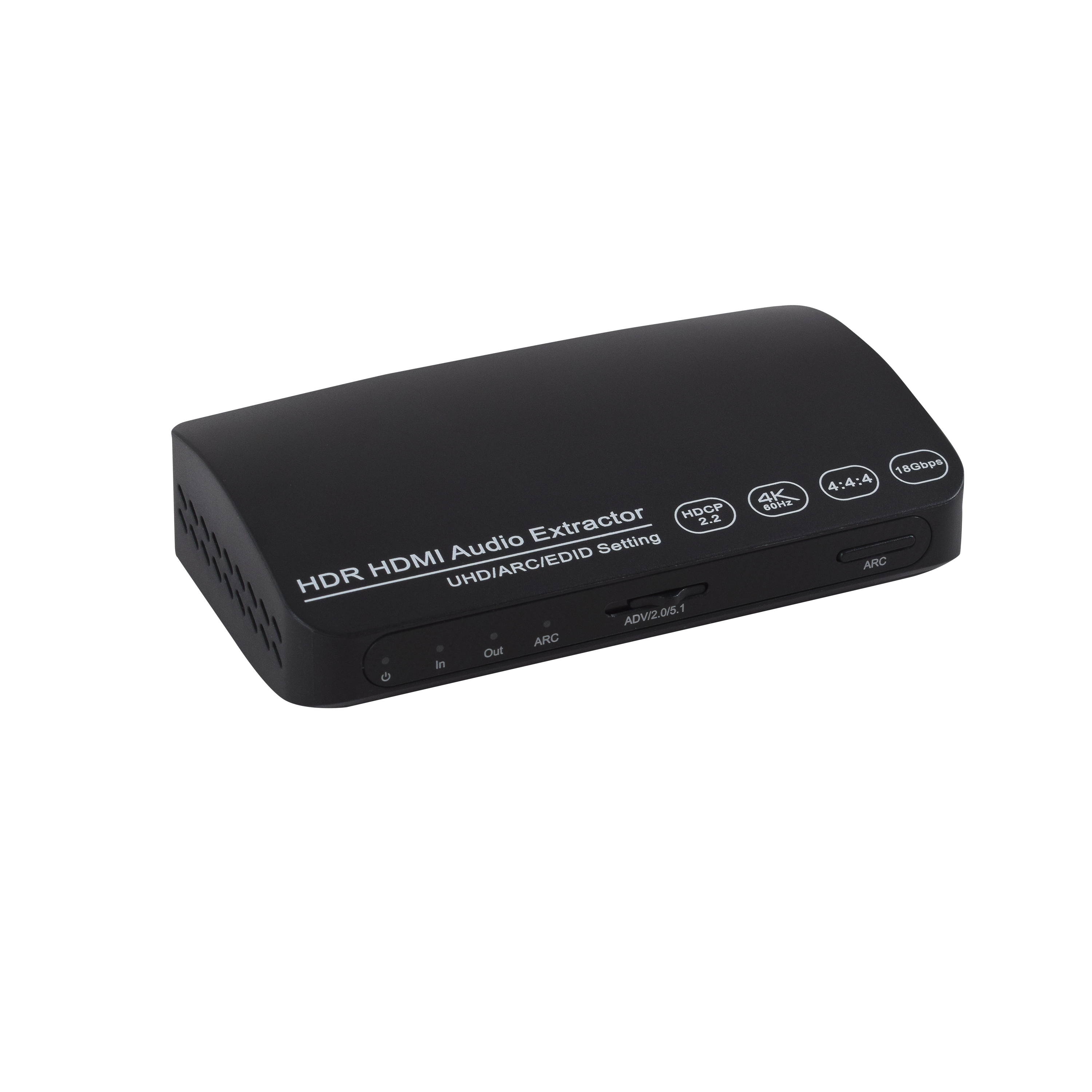 HDMI2.0 4K/60HZ HDR HDCP2.2 4:4:4 18Gbps HDR HDMI Audio Extractor