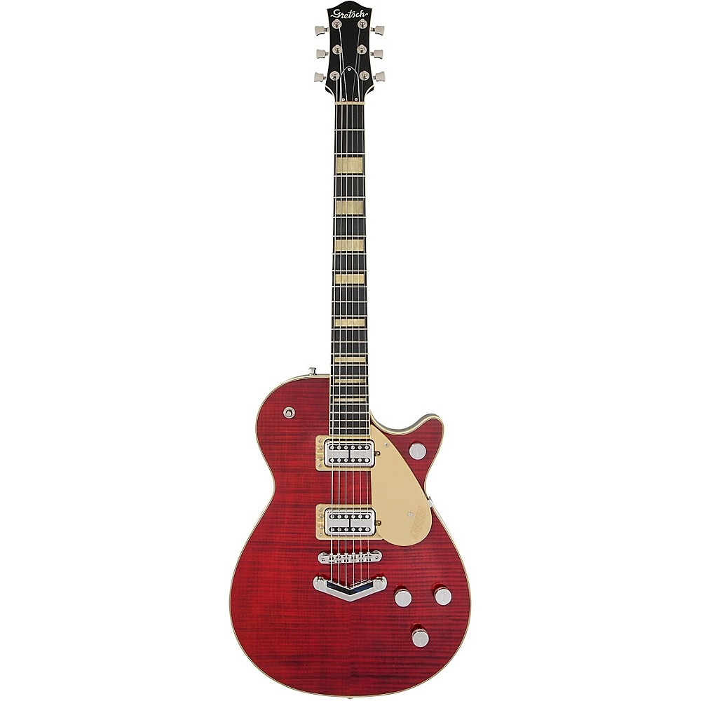 Gretsch Guitars G6228FM-PE Players Edition Duo Jet Electric Guitar Crimson Stain