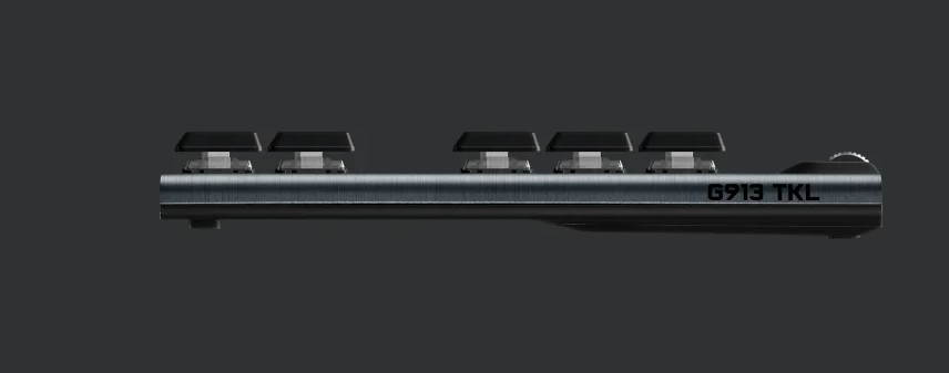 Logitech G913 TKL Wireless RGB Mechanical Gaming Keyboard, Tea Shaft