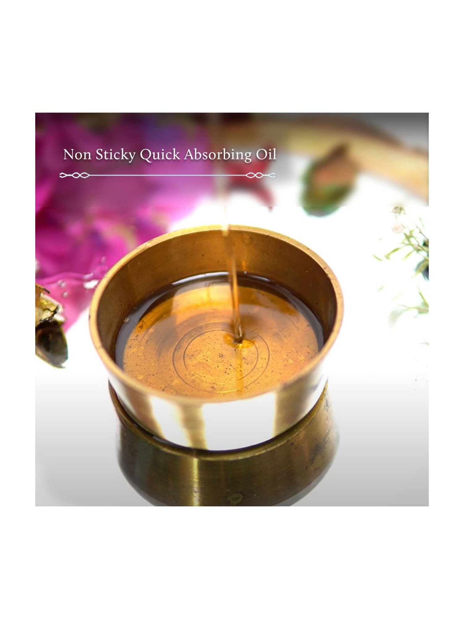 Blue Nectar Ayurvedic Jasmine Bath & Body Massage Oil - 200 ml