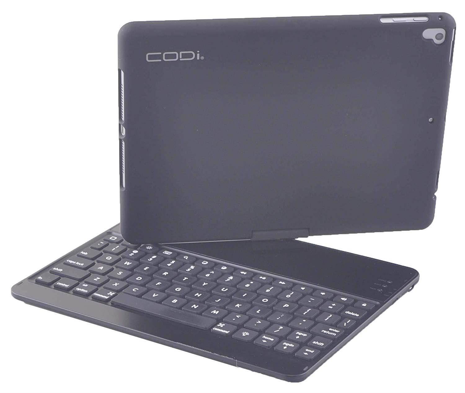 CODi Backlit Bluetooth Keyboard Case for Apple iPad Pro 10.5'' or 2019 iPad Air with 360&deg; Rotating View and Secure Closure with Smart Cover Functionality (C30708504) (10.5 inch)