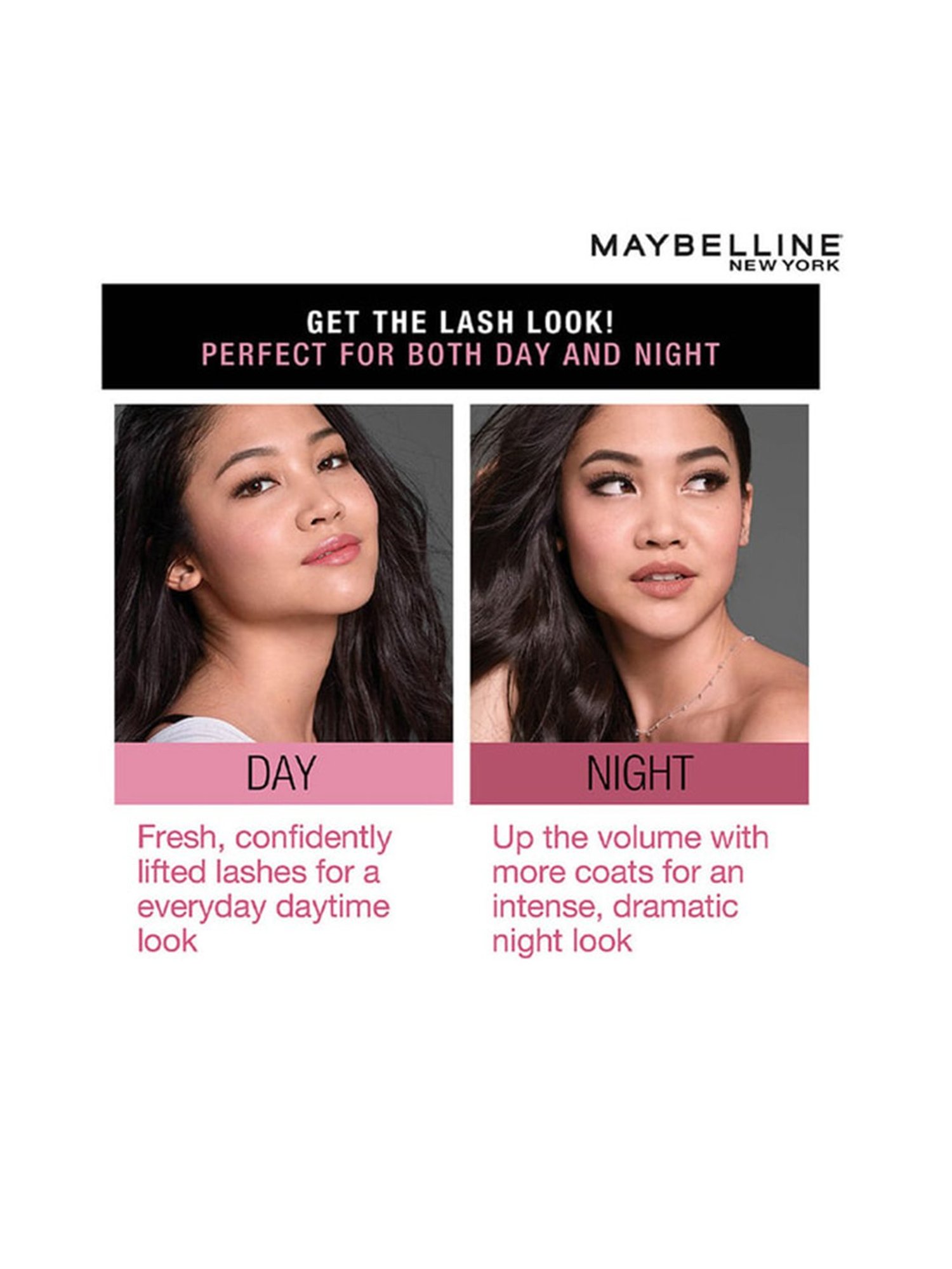 Maybelline New York Volum Express Hyper Curl Mascara - Washable Very Black,9.2ml