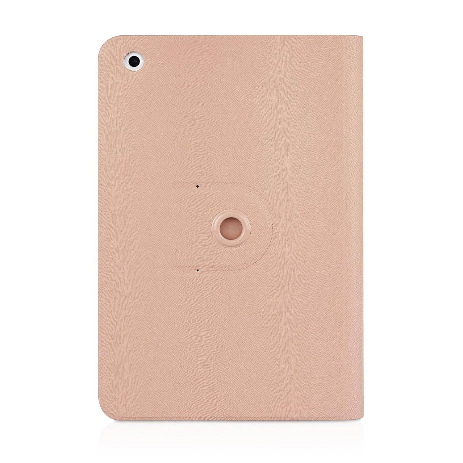 Macally Rotating Folio Case with Stand for iPad mini, Rough (SstandMiniR)
