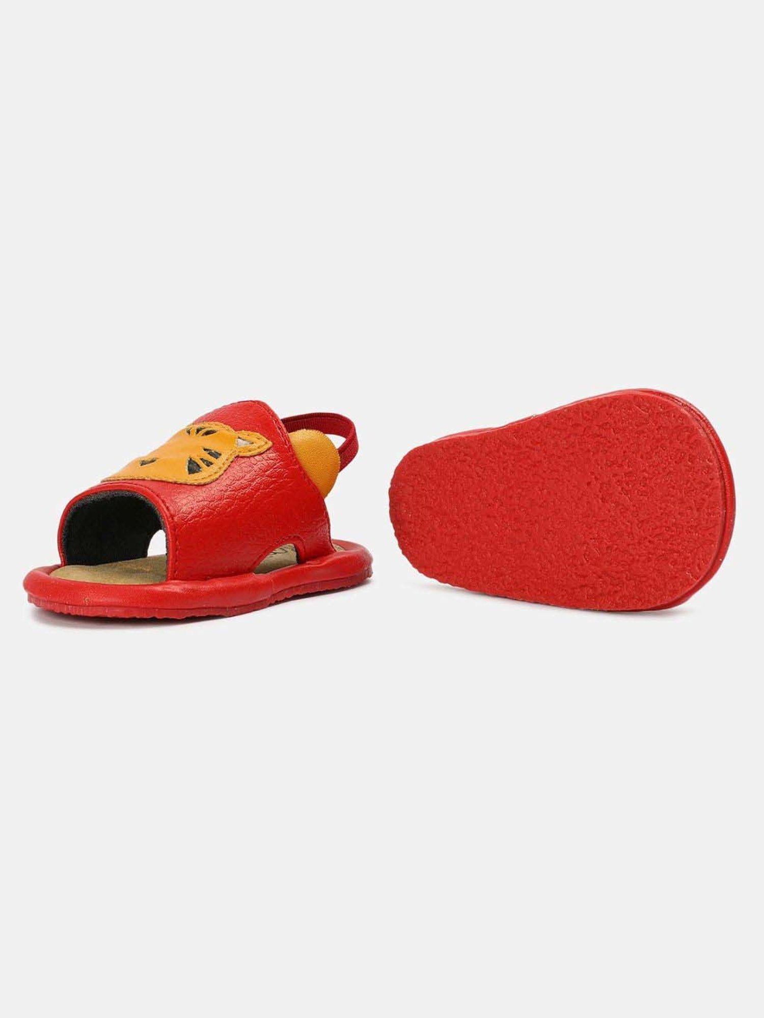MINIKLUB Boys Red Casual Wear Flip Flop