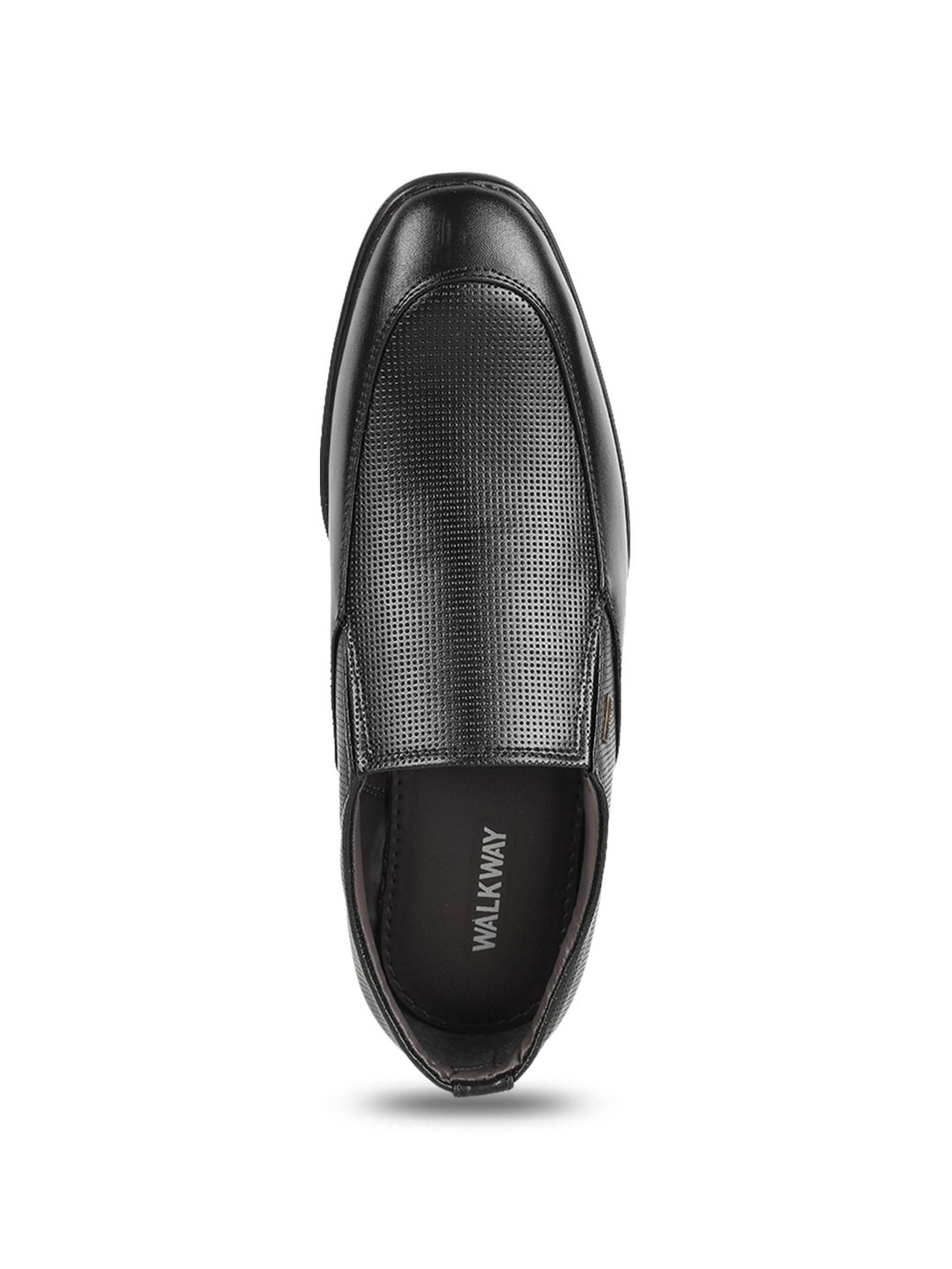 Walkway Men's Black Formal Loafers