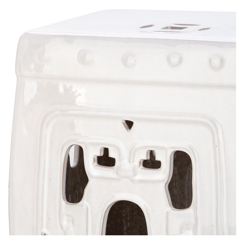 Fiber Clay Patio Garden Stool - Olivia & May