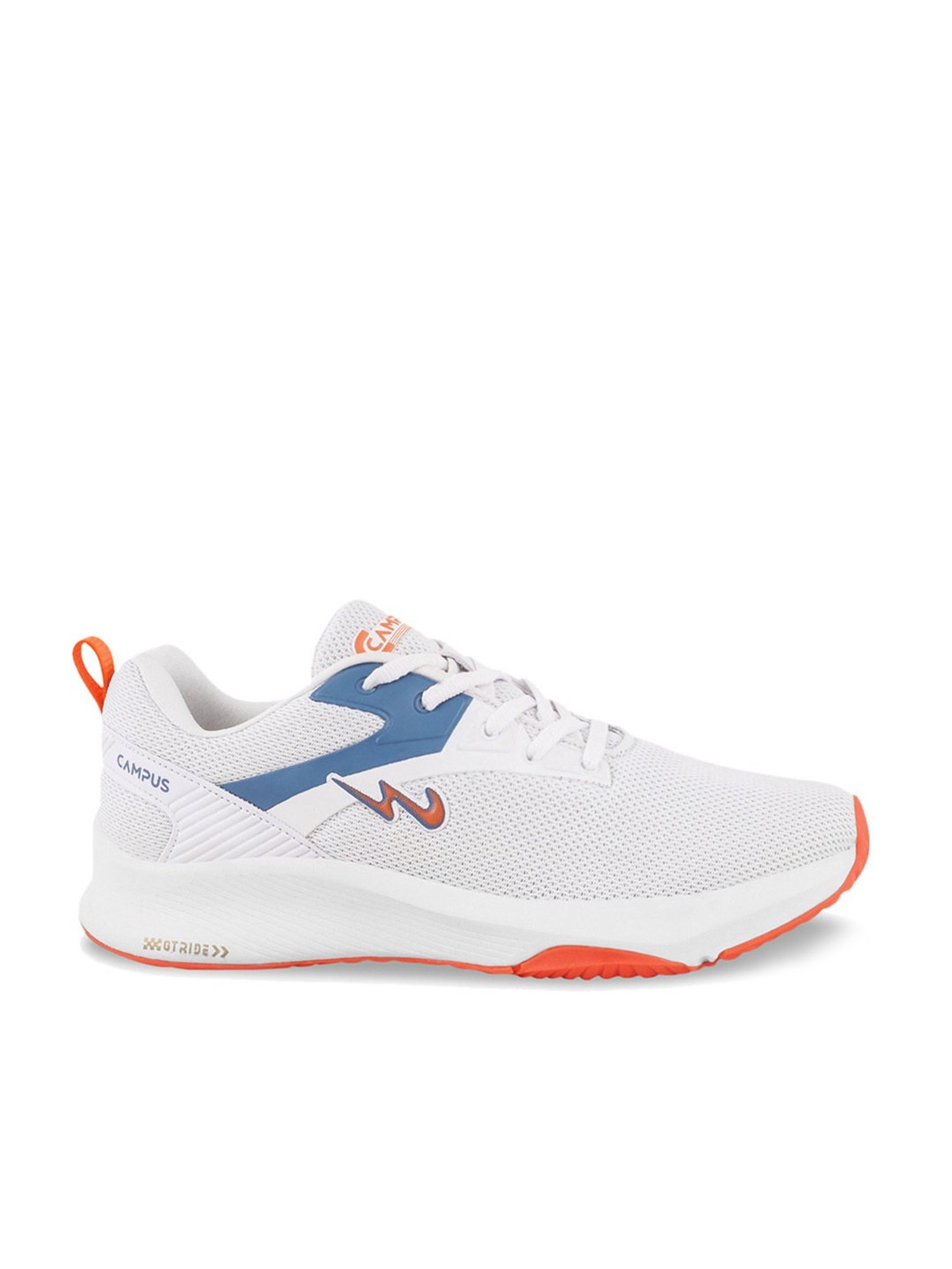 Campus Men's Scalo White Running Shoes