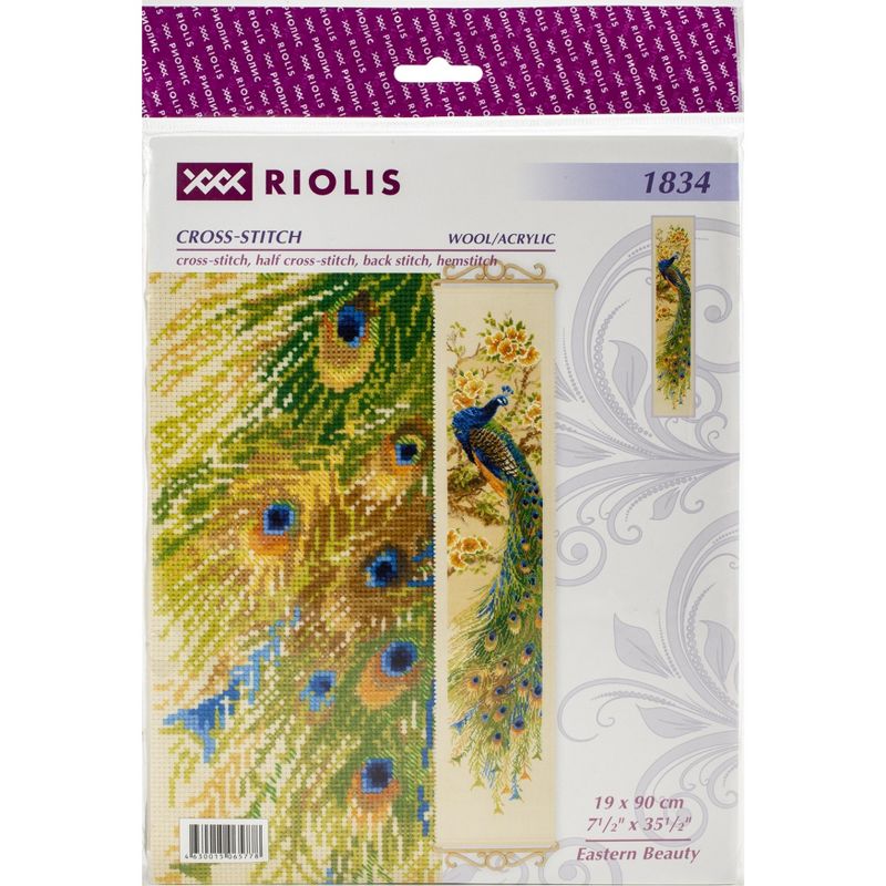 RIOLIS Counted Cross Stitch Kit 7.5"X35.5"-Eastern Beauty (14 Count)