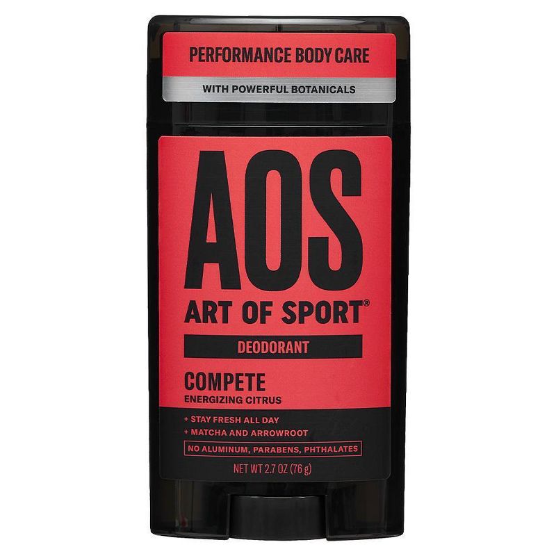 Art Of Sport Compete Men's Deodorant - 2.7oz