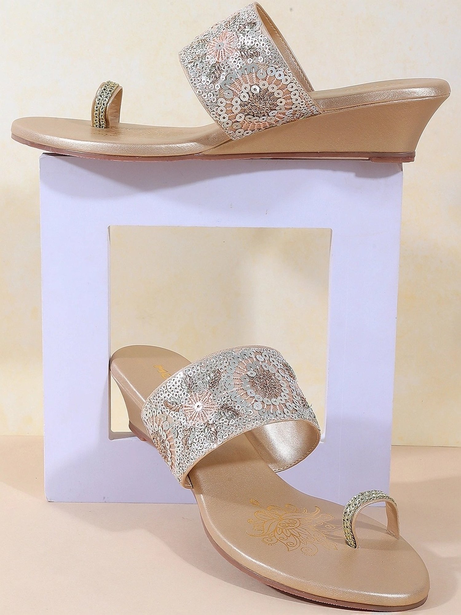 Truffle Collection Women's Silver Flat Ballets