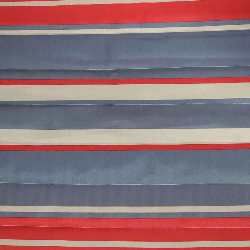 Sorbus Brazilian Double Hammock with Stand - Green, Blue Stripes