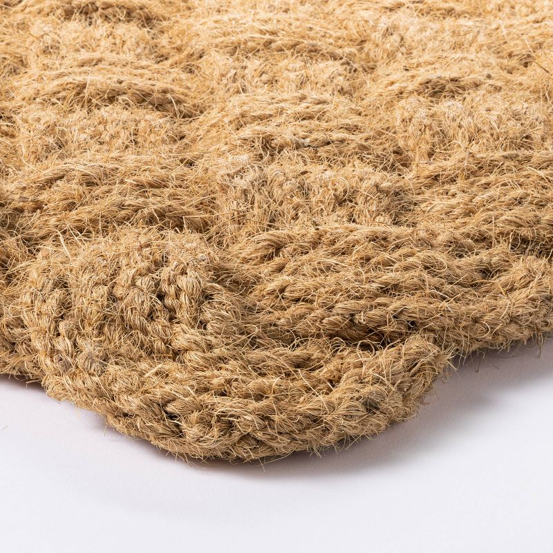 Lovers Knot Door Mat Neutral - Threshold™ designed with Studio McGee