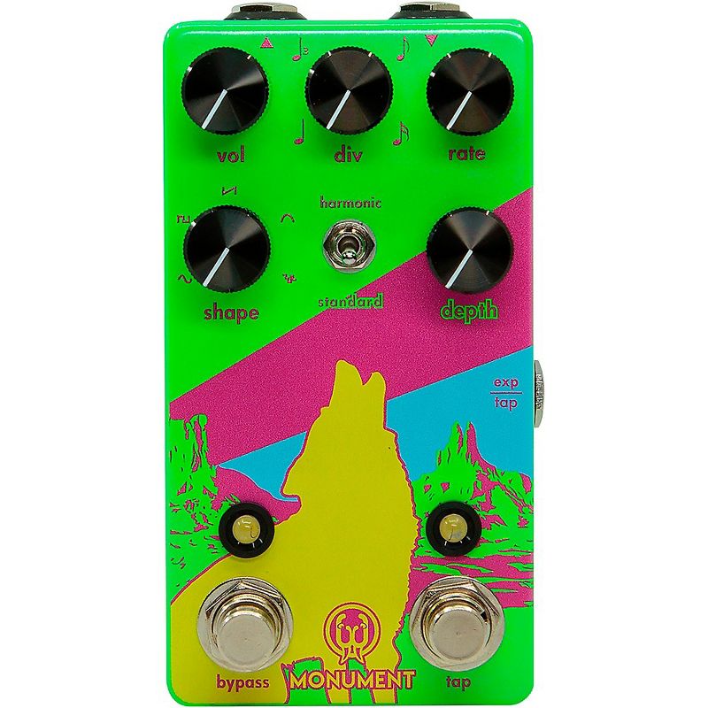 Walrus Audio Monument V2 Limited-Edition Neon Harmonic Tap Tremolo Effects Pedal