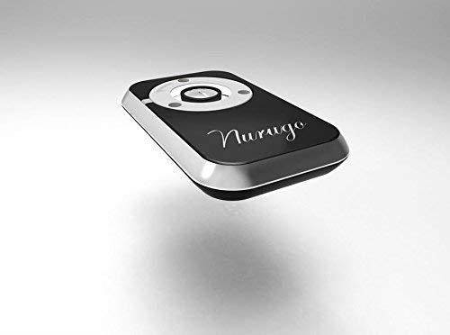 Nurugo Micro Smartphone Microscope 400X Magnification Including Brackets for iPhone - Share Media with The Nurugo Application(Android & iOS) (Silver)