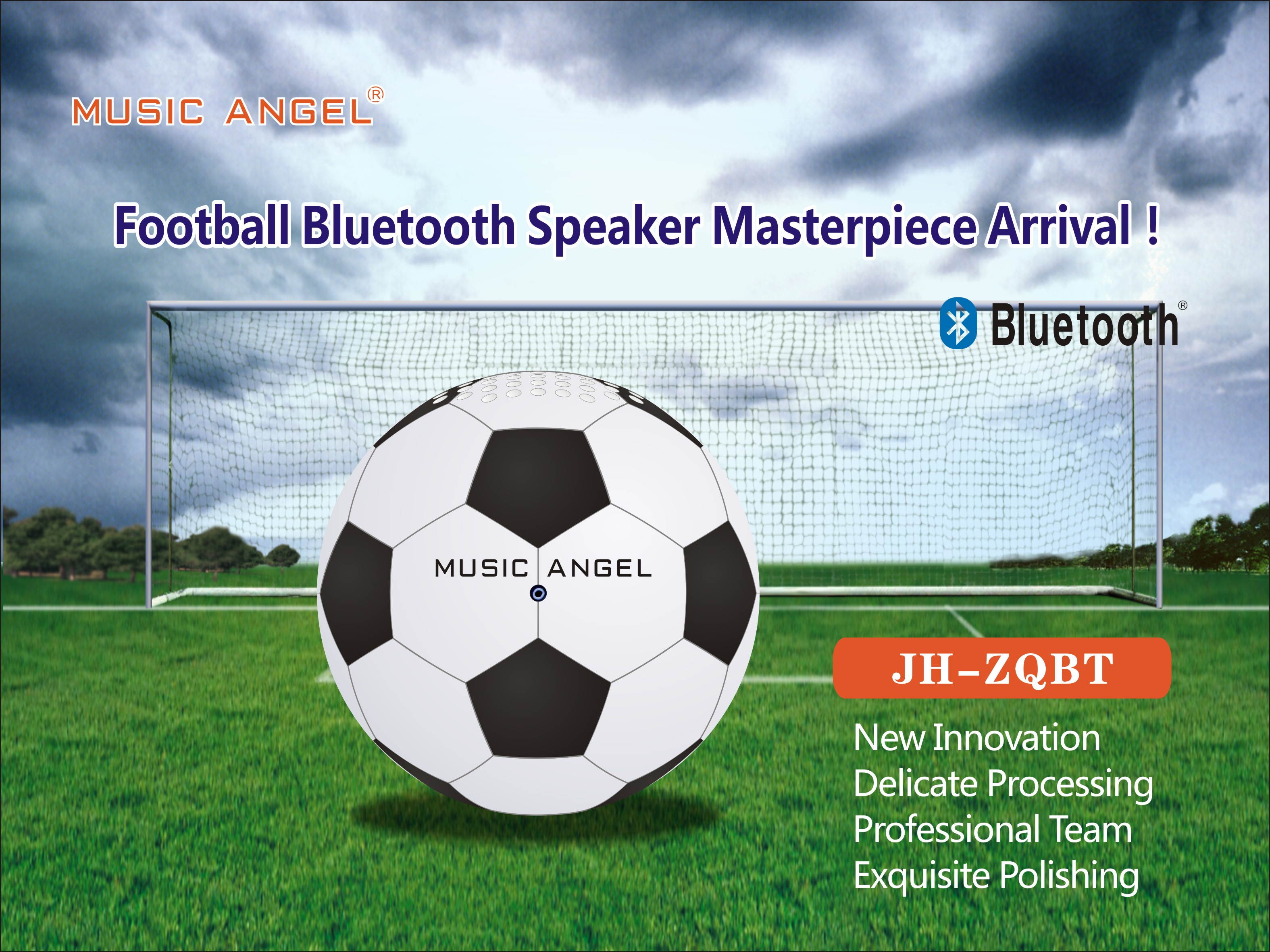 Football Mini Bluetooth Speaker Wireless Subwoofer Computer Audio speakers 600Mah Battery Power