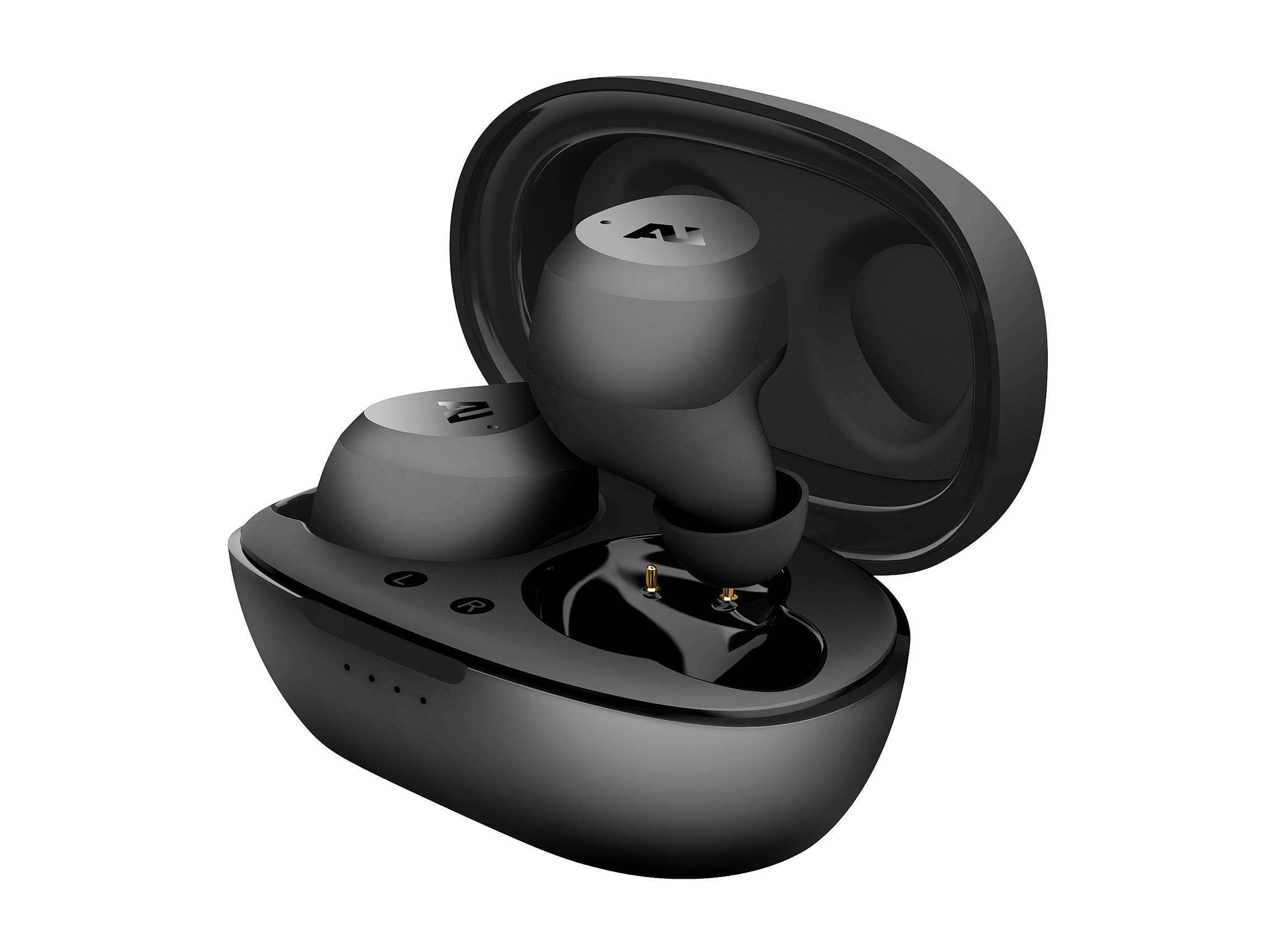 Ausounds AUSHB101-Gray AU-Stream Hybrid True Wireless Hybrid Noise Cancelling Earbuds