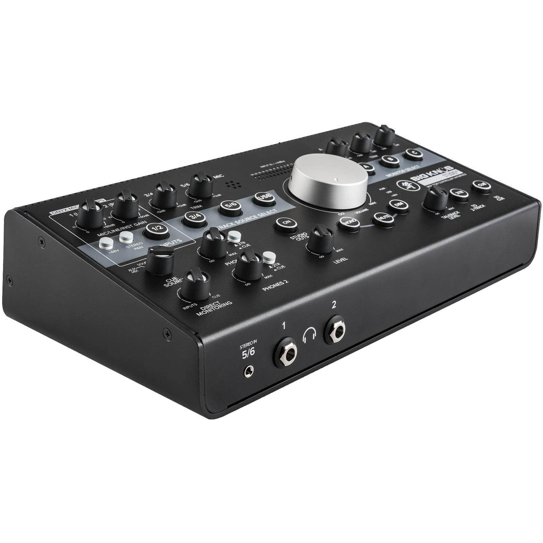 Mackie Big Knob Studio Monitor Plus Controller Interface