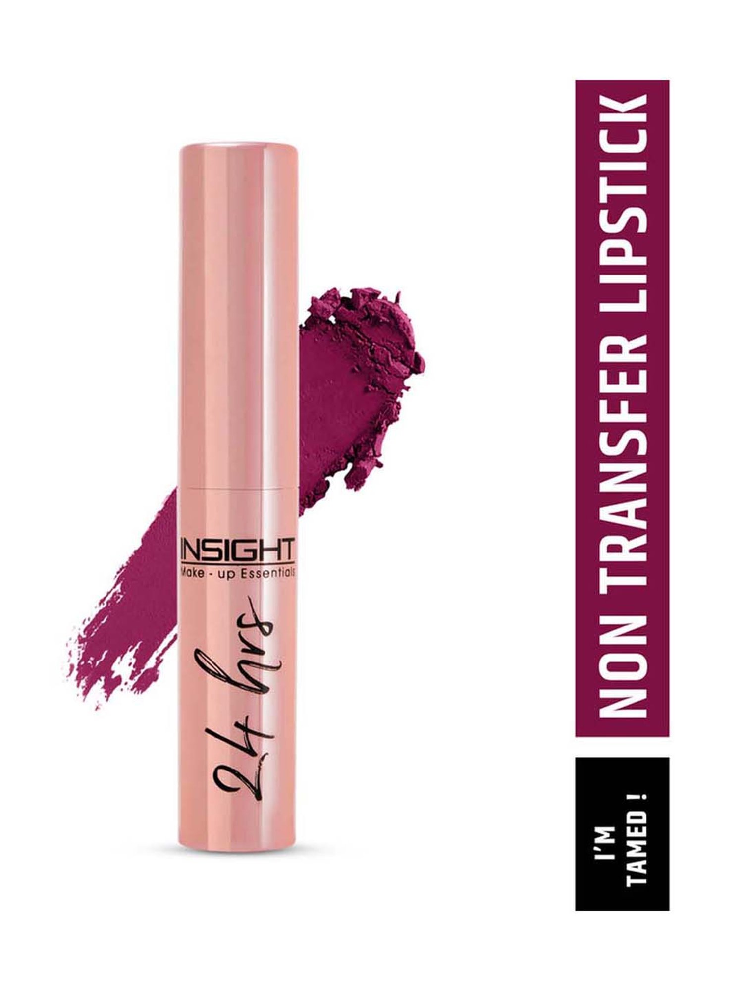Insight Cosmetics 24 Hrs Non Transfer Matte Lipstick 17-I'M Tamed - 3 gm