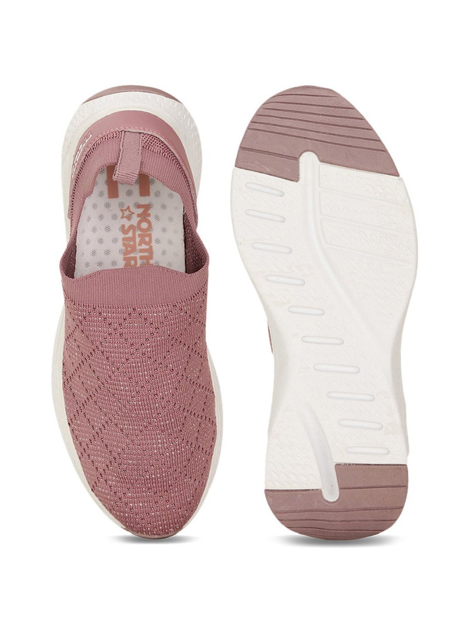 North Star by Bata Women's Pink Walking Shoes