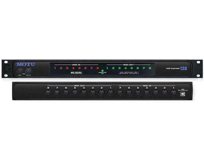 MOTU MIDI Express 128 8x8 MIDI Interface