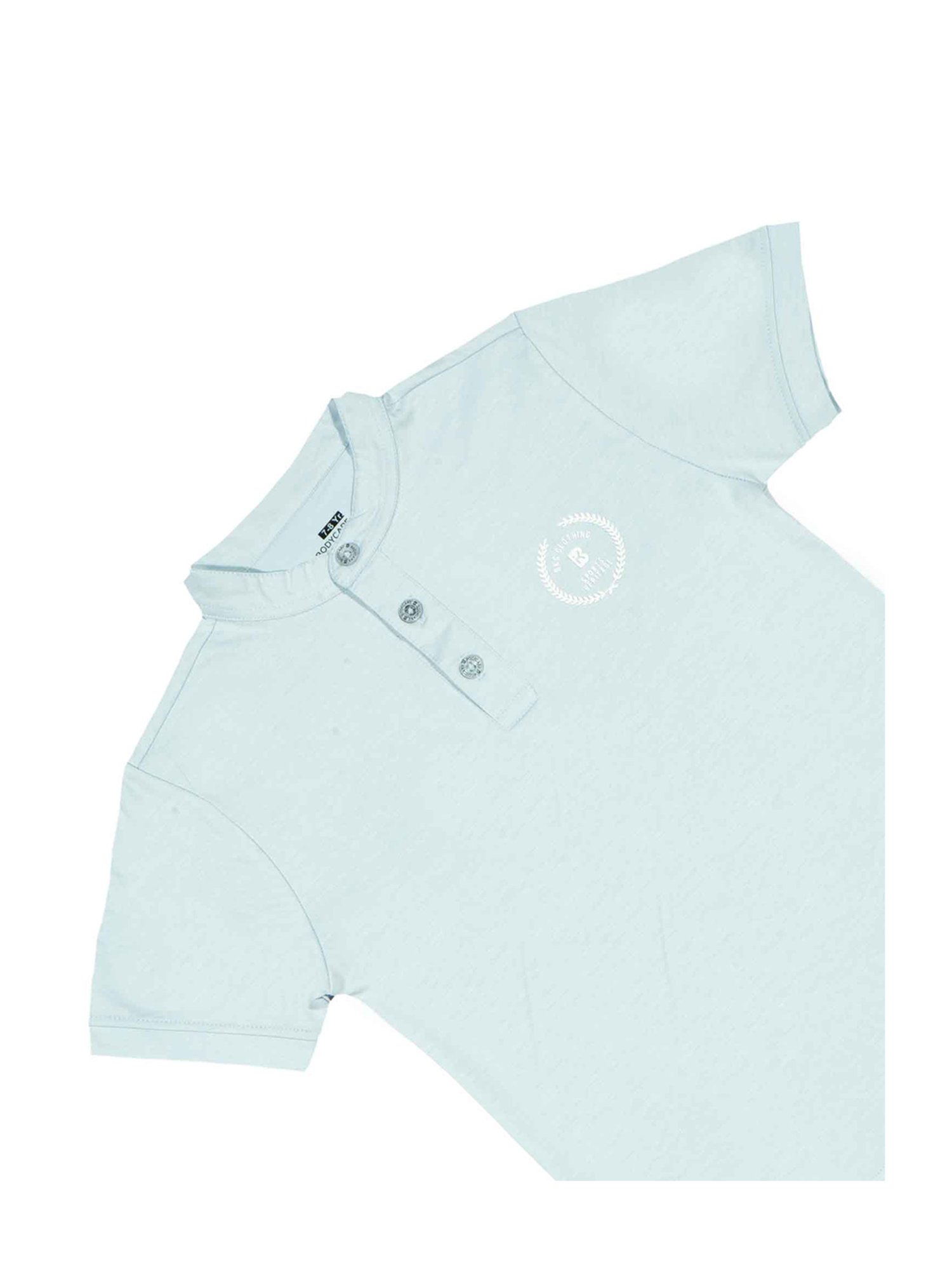 Bodycare Kids Sky Blue Solid T-Shirt