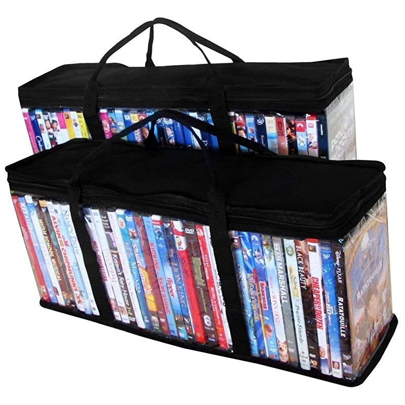 Storage Organizer Classic Set Of 2 Storage Bags With Room For 40 s Each For A Total Of 80