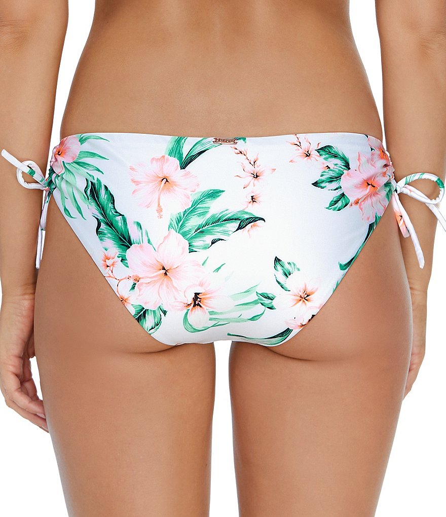 Raisins Aloha Nights Luna Side Tie Hipster Swim Bottom