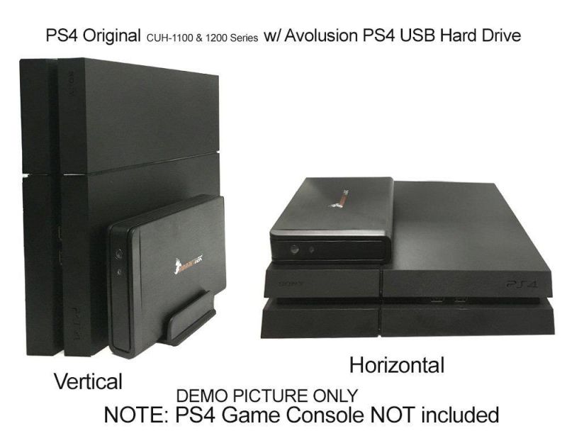 HornetTek Viper 6TB (6000GB) 7200RPM 64MB Cache USB 3.0 External PS4 Hard Drive (PS4 Pre-Formatted) - PS4, PS4 Slim & PS4 Pro