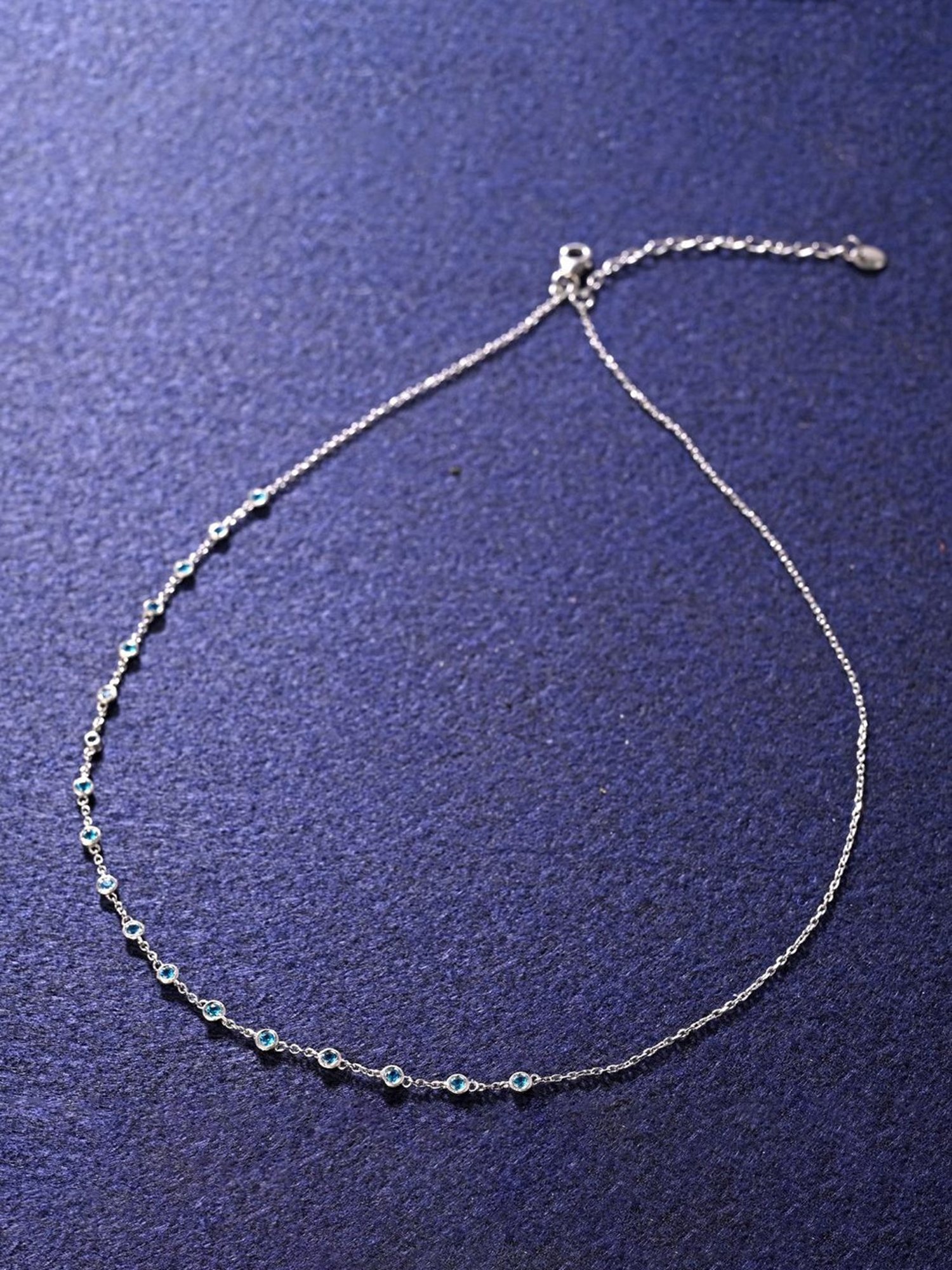 Ornate Jewels 92.5 Sterling Silver Red Ruby Necklace for Women