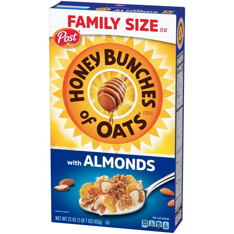 Honey Bunches of Oats with Crispy Almonds Breakfast Cereal - 23oz - Post