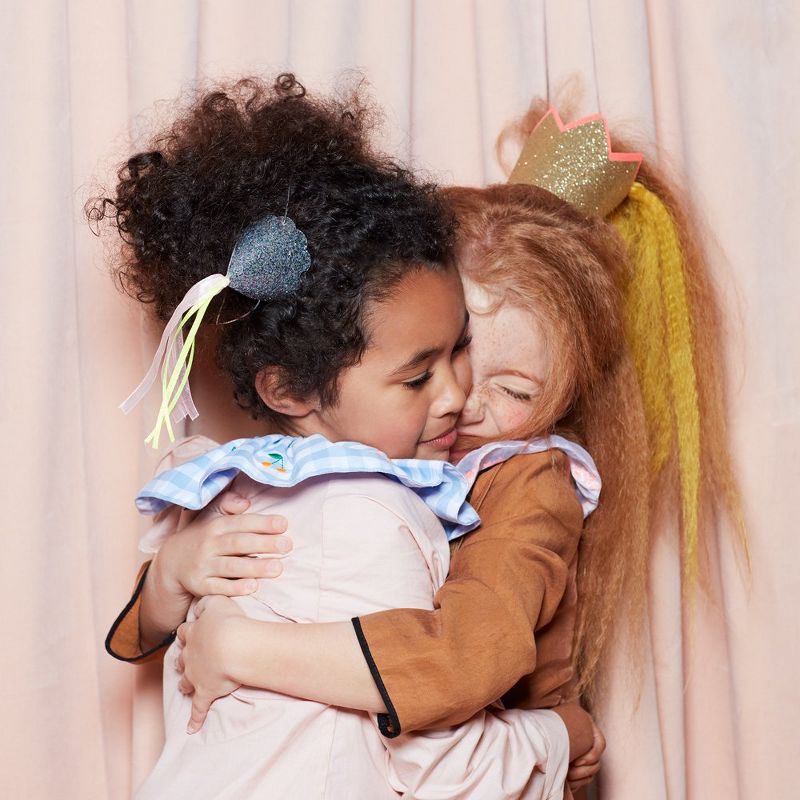 Meri Meri - Mini Gold Glitter Crowns - Wearable Party Accessories - 8ct