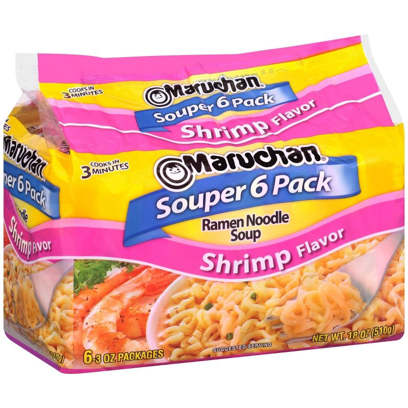 Maruchan Soup Ramen Shrimp Flavor - 18oz
