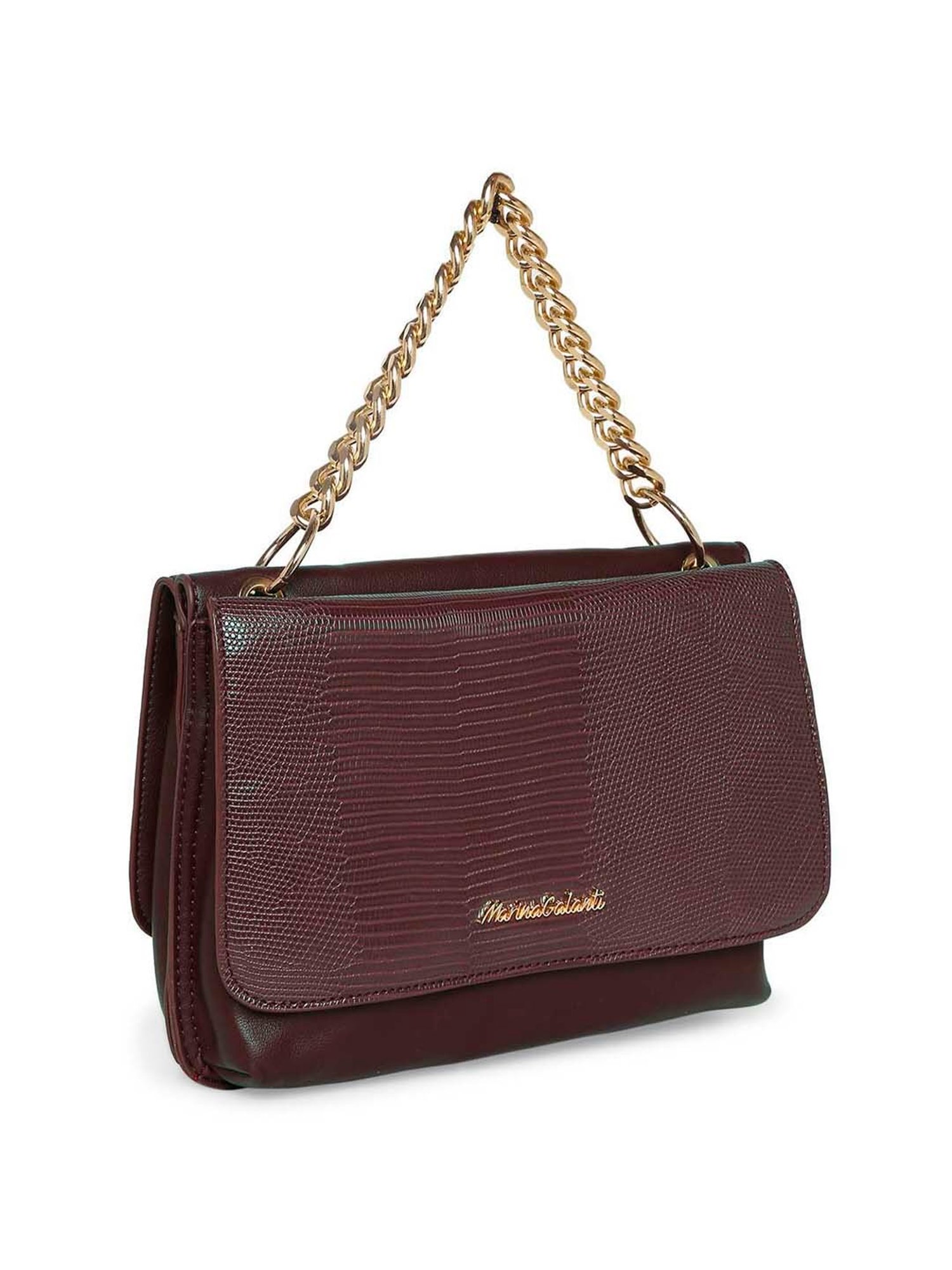 Marina Galanti Wine Midnight Sonata Soft Handbag