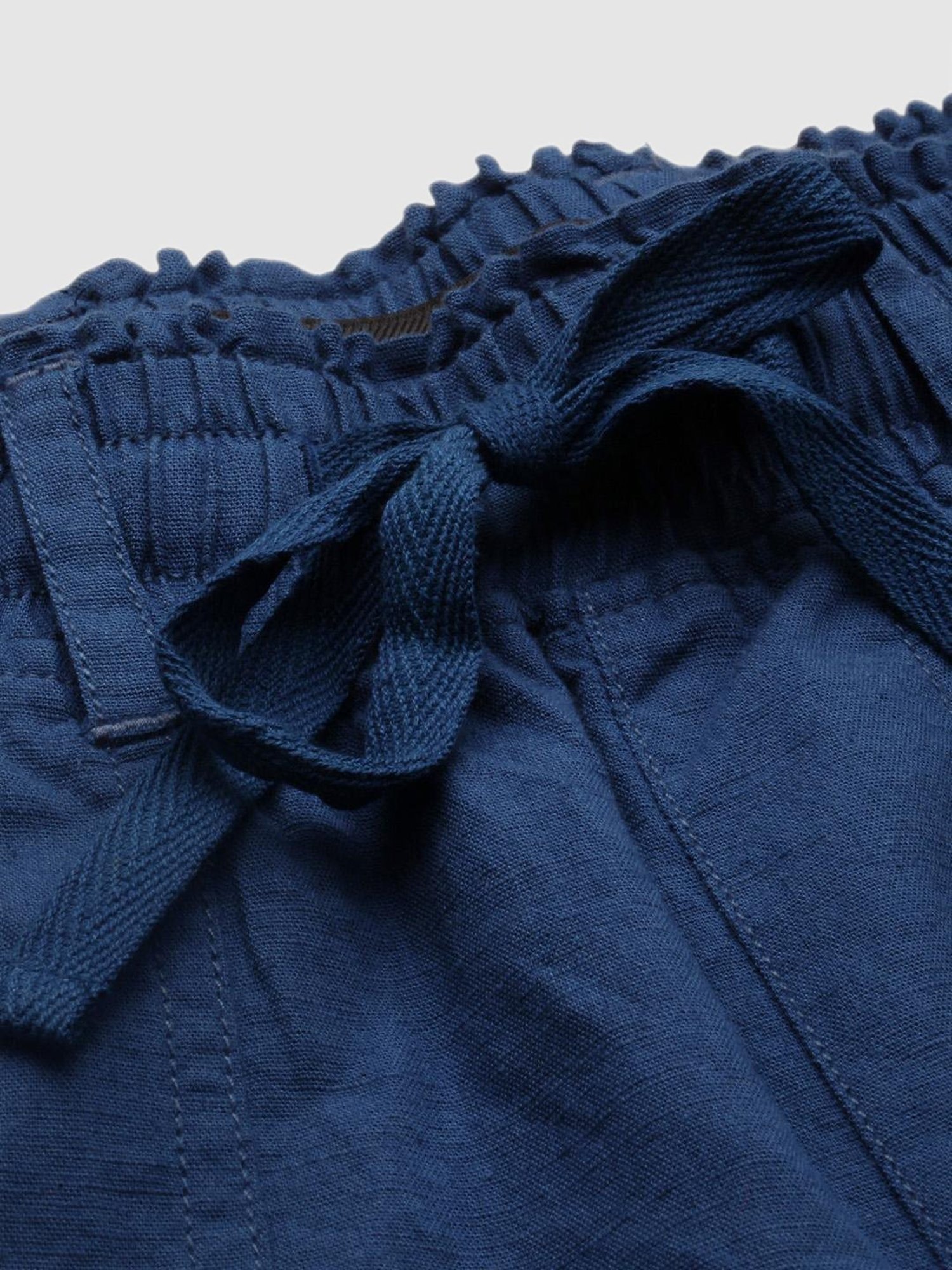 IVOC Navy Regular Fit Mid Rise Trousers