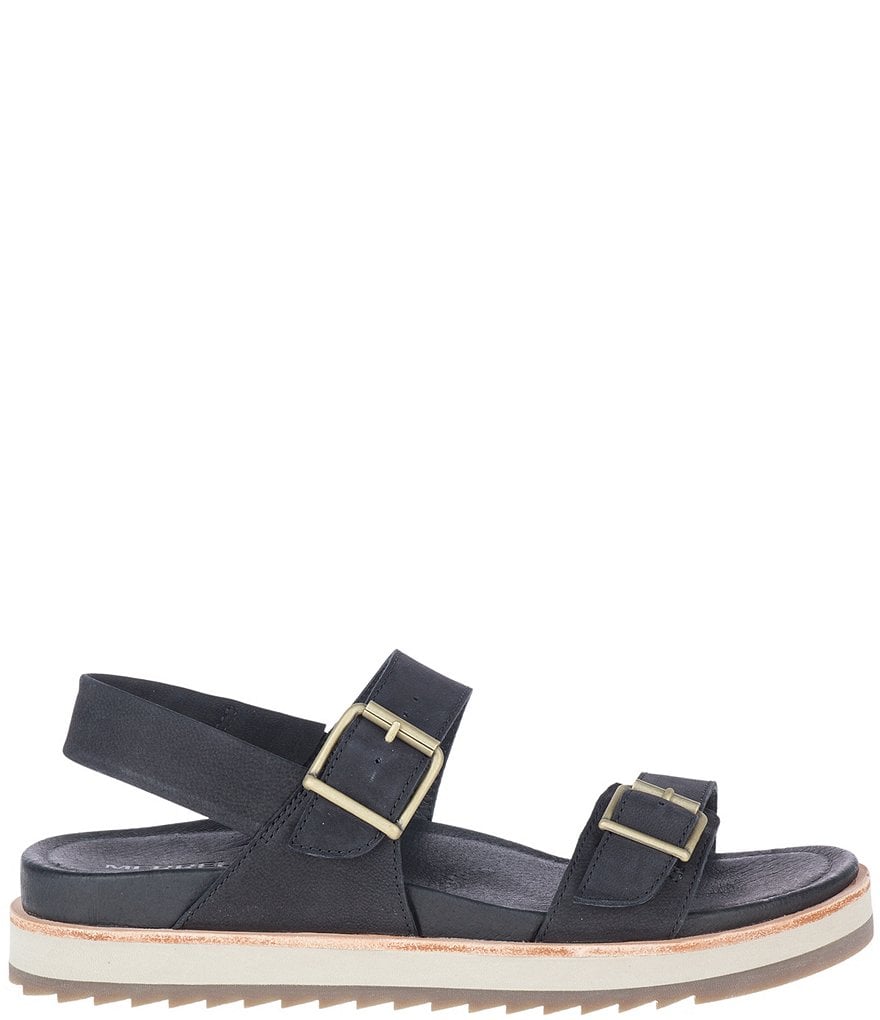 Merrell Women's Juno Leather Buckle Back-Strap Sandals