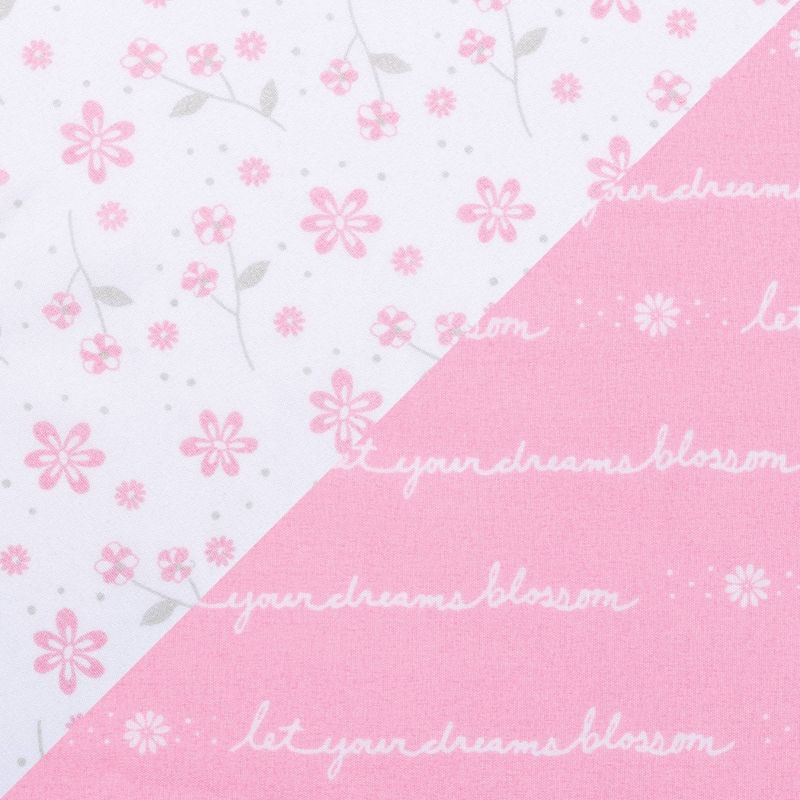 Sammy & Lou Baby 2 Pack Fitted Crib Sheet - Floral