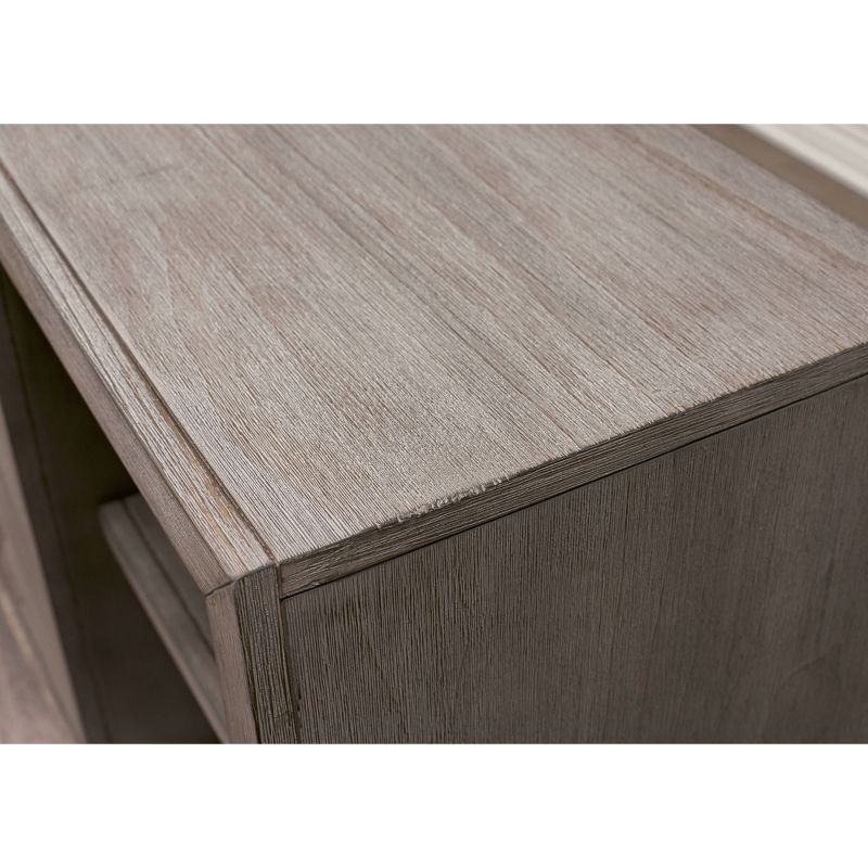 80" Palisades 2 Door Console Gray - Martin Furniture