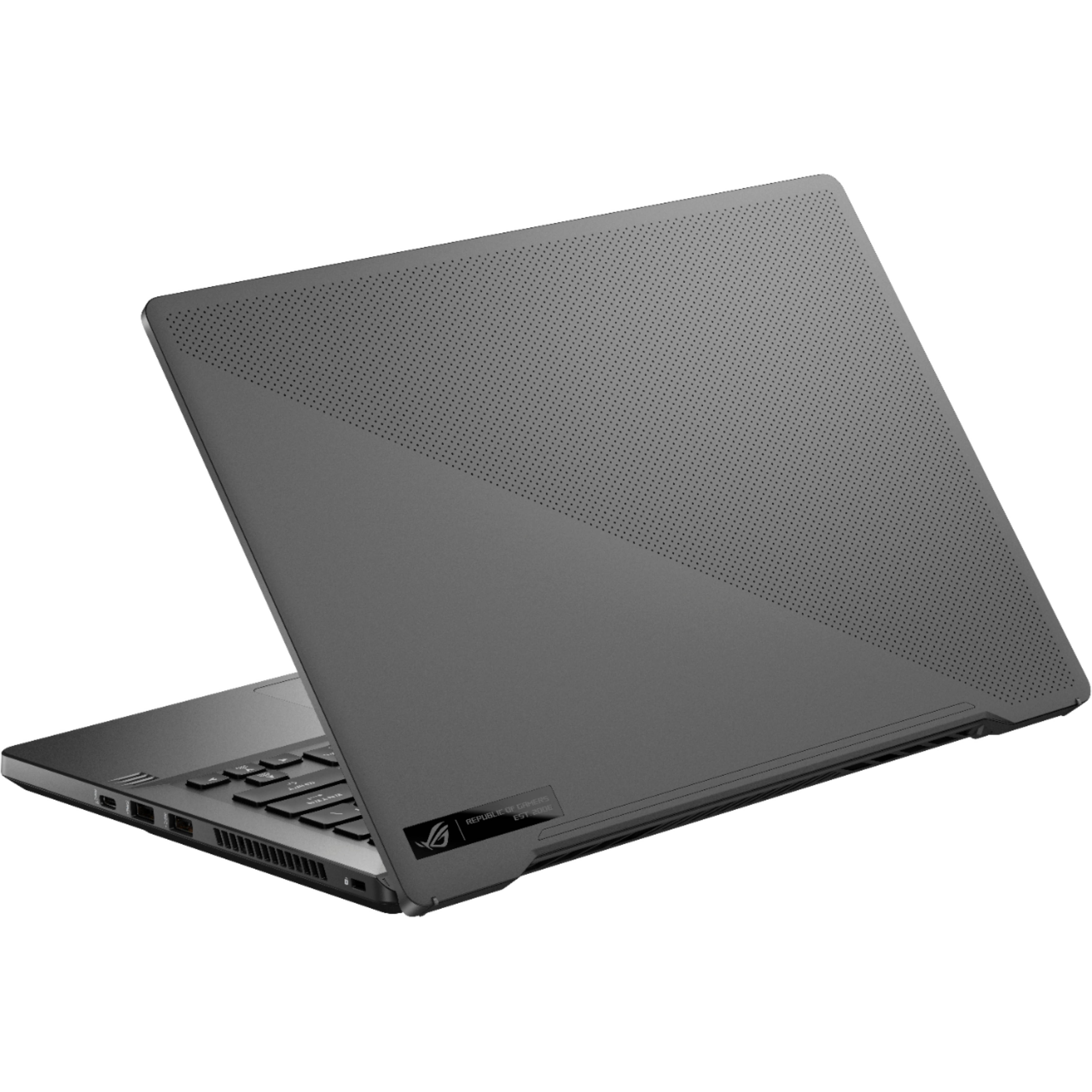 ASUS - ROG Zephyrus G14 14" Laptop - AMD Ryzen 7 - 8GB Memory - NVIDIA GeForce GTX 1650 - 512GB SSD - Eclipse Gray Notebook GA401IH-BR7N2BL PC Computer