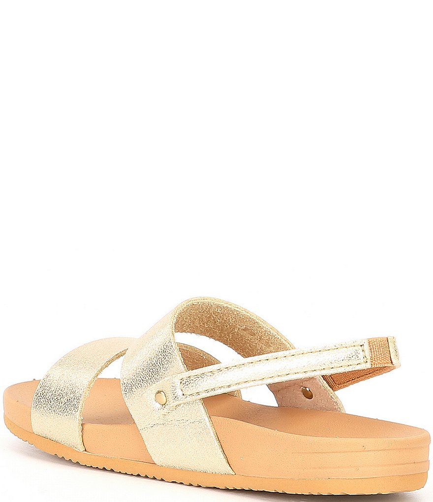 Reef Girls' Little Cushion Bounce Vista Sandals (Toddler)