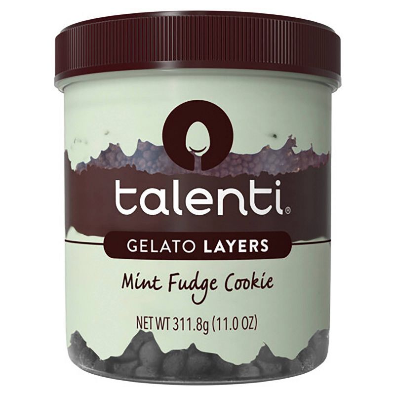 Talenti Gelato Layers Mint Fudge Cookie - 11oz