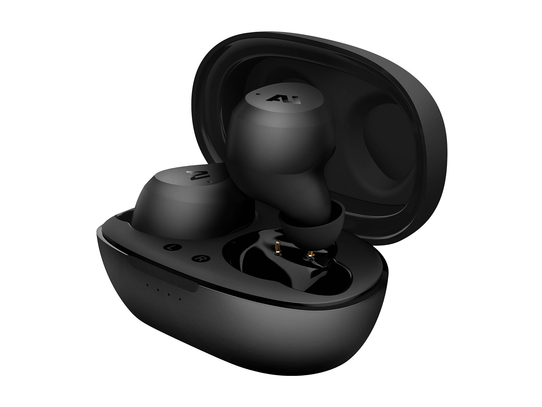 Ausounds AUSHB101-Gray AU-Stream Hybrid True Wireless Hybrid Noise Cancelling Earbuds