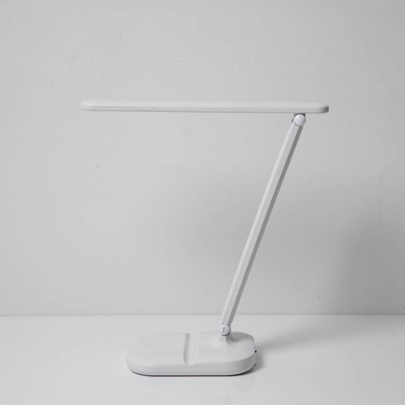 Slim and Fold-able Desk Lamp (Includes LED Light Bulb) - Merkury Innovations
