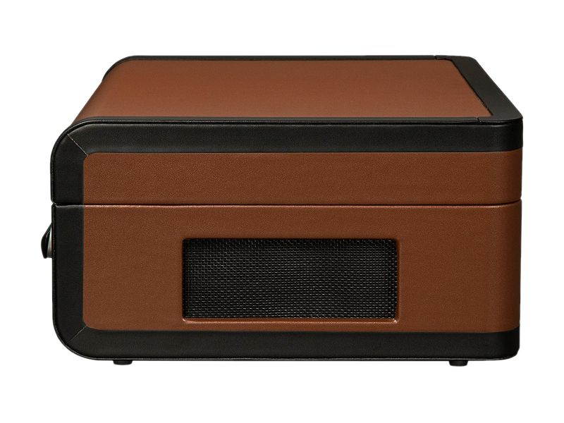 Crosley Portfolio Portable Turntable with Bluetooth - Brown & Black, CR6252A-BR