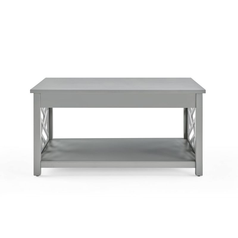 36" Middlebury Wood Coffee Table Gray - Alaterre Furniture